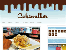 Tablet Screenshot of cakewalkr.com